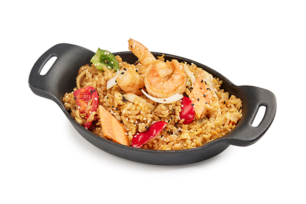 Фото Жаренный рис с морепродуктами